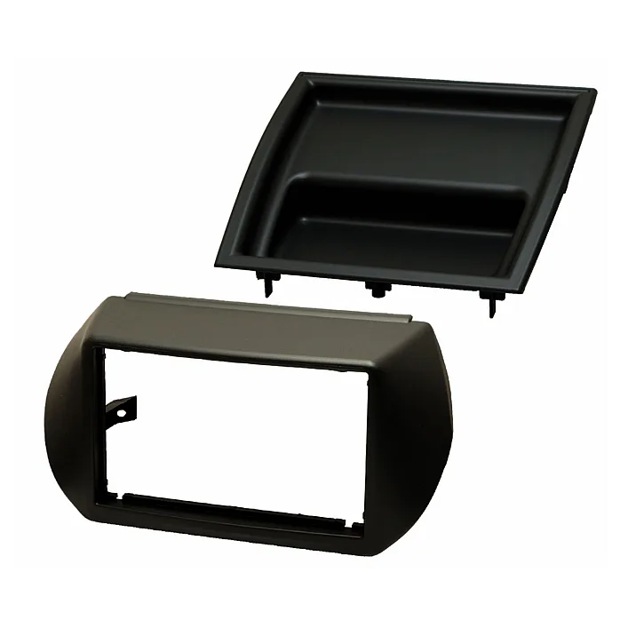 InCarTec 50-369 Citroen Nemo (2008-2017) Single/Double Din Car Radio Fascia Adaptor - BLACK