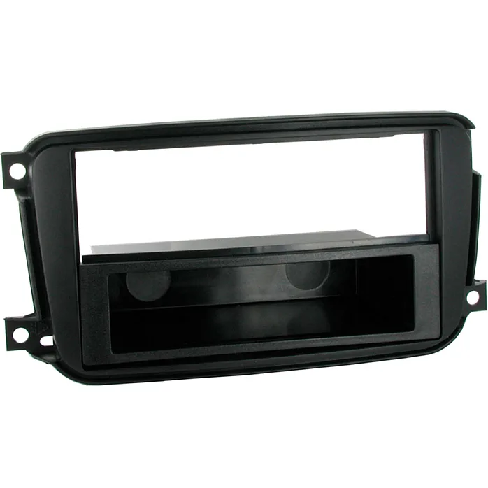 InCarTec 50-371 Smart Single/Double Din Car Radio Fascia Adapter Panel (MATT BLACK)