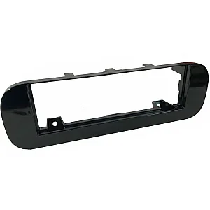 InCarTec 50-385 Fiat Panda Single Din Car Radio Fascia Adaptor Panel (GLOSS BLACK)