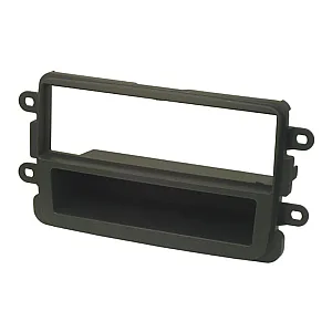 InCarTec 50-391/1 Renault Single Din Car Audio Fascia Adaptor Panel (DARK GREY)