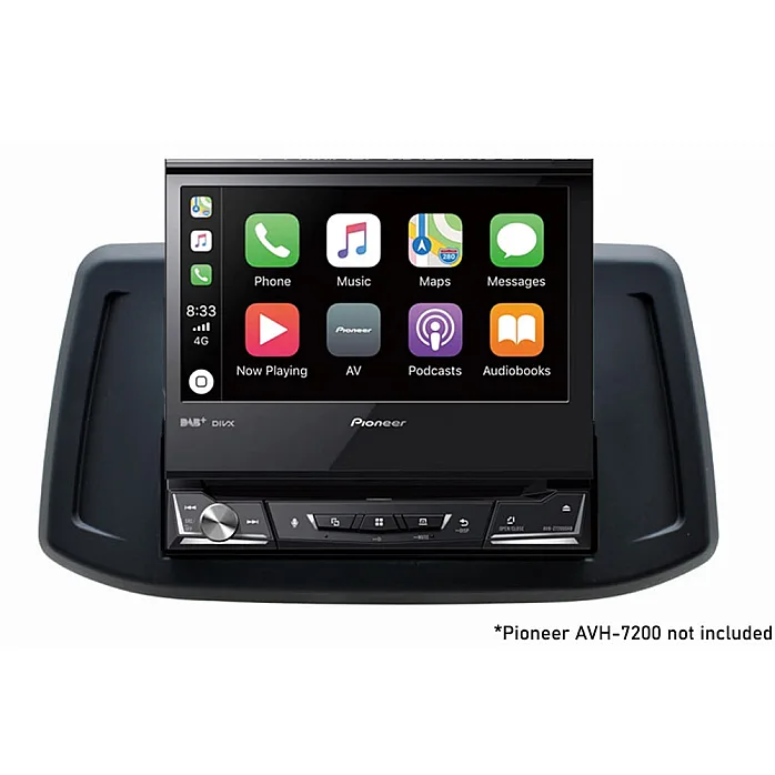 InCarTec 50-401 Hyundai i30 Single Din Car Audio Fascia Adapter Panel (MATT BLACK)