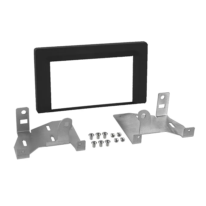 InCarTec 50-403 Toyota Aygo Double Din Car Audio Fascia Adapter Panel (MATT BLACK)