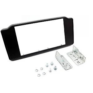 InCarTec 50-404 Nissan Double Din Car Audio Fascia Adaptor Panel (MATT BLACK)