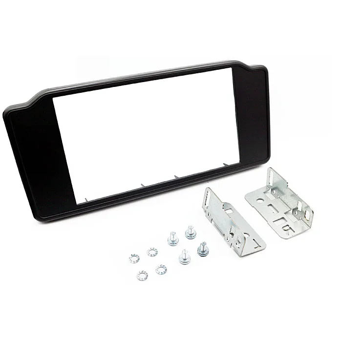 InCarTec 50-404 Nissan Double Din Car Audio Fascia Adapter Panel (MATT BLACK)