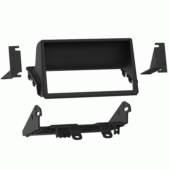 InCarTec 50-409 Mazda Double Din (Single Chassis) Car Radio Fascia Adapter (MATT BLACK)