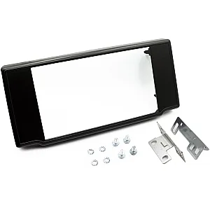 InCarTec 50-411 Renault Trafic Double Din Car Audio Fascia Adaptor Panel (MATT BLACK)