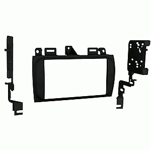 InCarTec 50-416 Cadillac Double Din Car Audio Fascia Adaptor Panel (MATT BLACK)