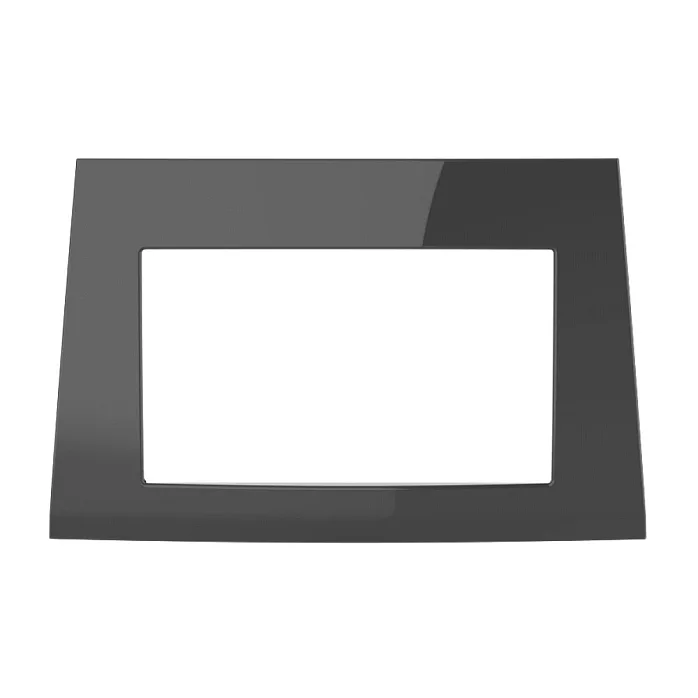 InCarTec 50-420 Jeep Commander 2006-2009 Without OEM Factory Navigation Double Din Car Radio Fascia (GREY)