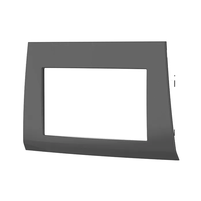 InCarTec 50-420 Jeep Commander 2006-2009 Without OEM Factory Navigation Double Din Car Radio Fascia (GREY)