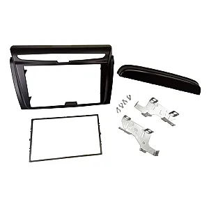 InCarTec 50-422 Chrysler Ypsilon 2011-2014 Double Din Car Audio Fascia Adapter Panel (PIANO BLACK)