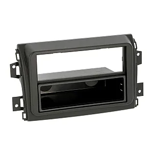 InCarTec 50-429 Fiat Ducato (2021>) Single Din Car Radio Fascia Adapter Panel (MATT BLACK)