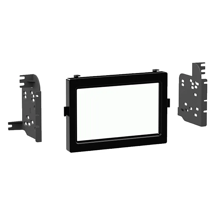 InCarTec 50-432 Mitsubishi Outlander 2013-2021 Double Din Car Radio Fascia Adaptor Panel