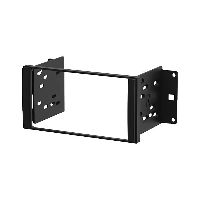 InCarTec 50-436 Nissan Leaf (2011-2017) Without Navigation Double Din Car Radio Fascia (MATT BLACK)