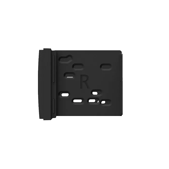 InCarTec 50-436 Nissan Leaf (2011-2017) Without Navigation Double Din Car Radio Fascia (MATT BLACK)