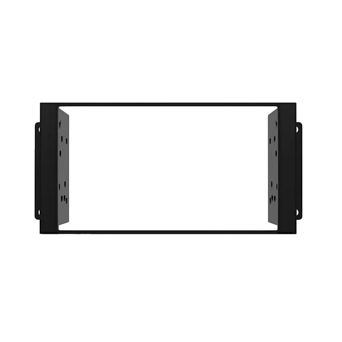 InCarTec 50-436 Nissan Leaf (2011-2017) Without Navigation Double Din Car Radio Fascia (MATT BLACK)