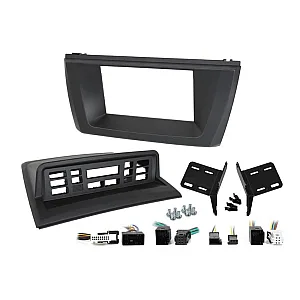 InCarTec 50-438 BMW X3 (E83) 2004-2010 Double Din Car Stereo Radio Fascia Adapter (Climate Control)