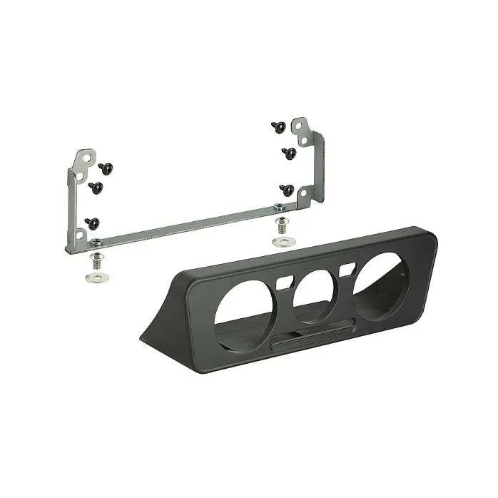 InCarTec 50-442 Skoda Citigo (2011-2020) Double Din Car Fascia Adapter Panel (Matt Black)