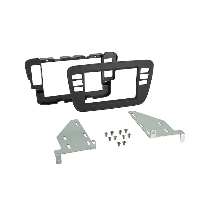 InCarTec 50-442 Skoda Citigo (2011-2020) Double Din Car Fascia Adapter Panel (Matt Black)