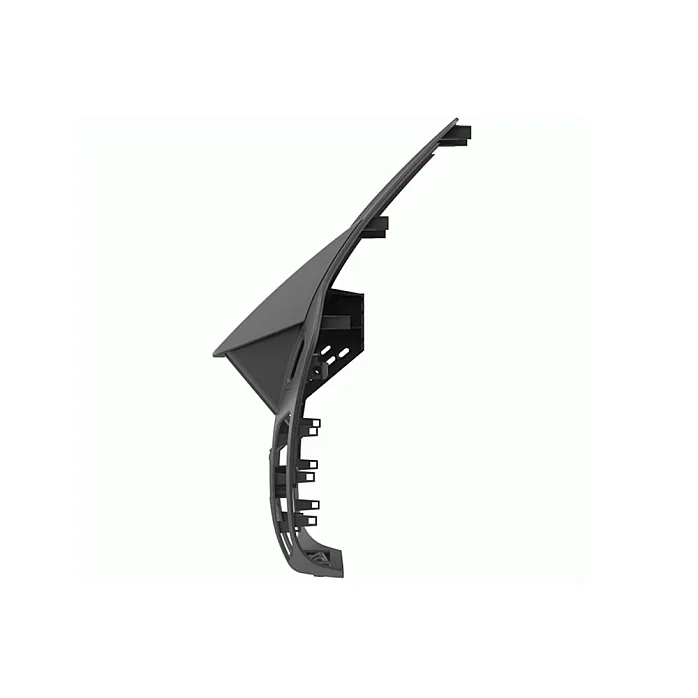 InCarTec 50-572 Ford Transit Connect Double Din Car Audio Fascia Adapter Panel (MATT BLACK)