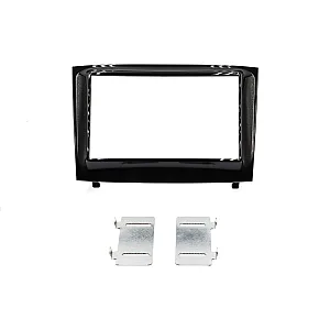 InCarTec 50-577 Fiat Doblo Double Din Fascia Panel (GLOSS BLACK)