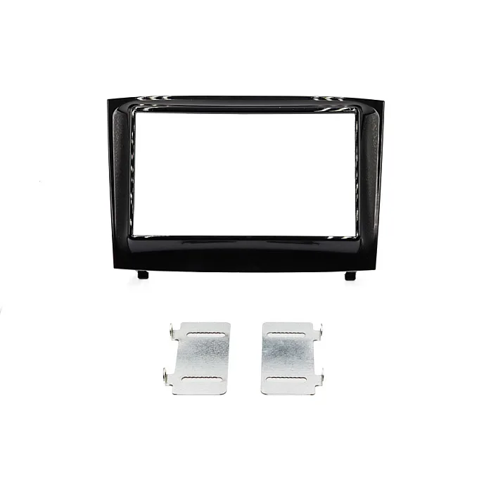 InCarTec 50-577 Fiat Doblo Double Din Fascia Panel (GLOSS BLACK)