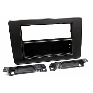 InCarTec 50-582 Renault Express Double / Single Din Car Audio Fascia Adaptor Panel (MATT BLACK)