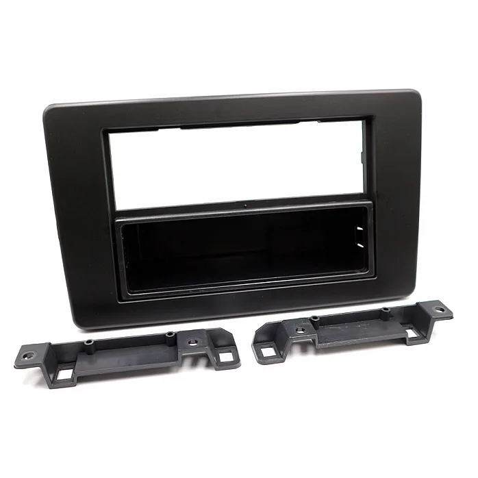 InCarTec 50-582 Renault Express Double / Single Din Car Audio Fascia Adapter Panel (MATT BLACK)