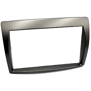 InCarTec 50-585 Proton Satria Neo Double Din Car Audio Fascia Adaptor Panel (SILVER)