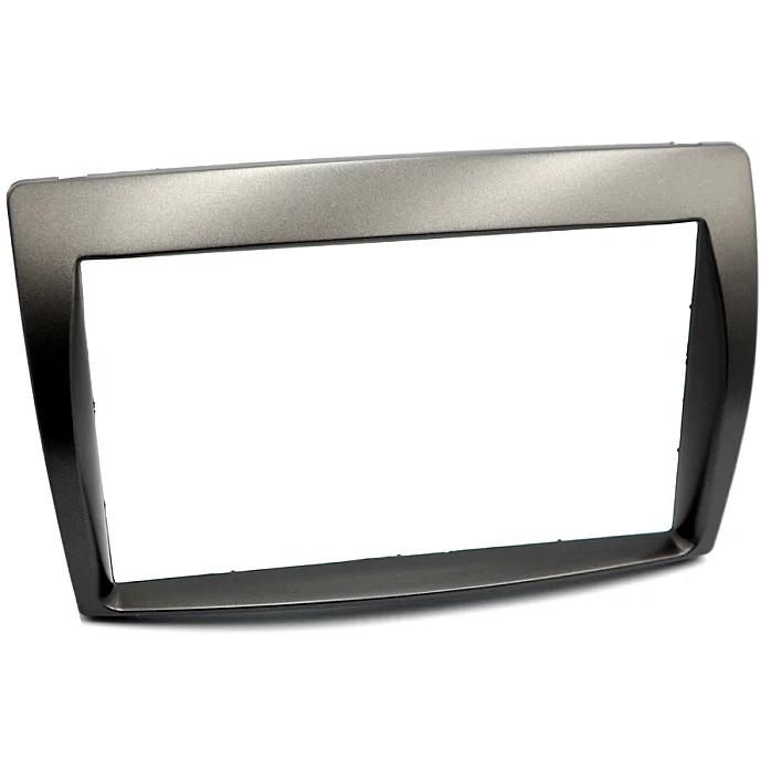 InCarTec 50-585 Proton Satria Neo Double Din Car Audio Fascia Adapter Panel (SILVER)