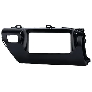InCarTec 50-592 Toyota Hilux Double Din Car Audio Fascia Adaptor Panel (GLOSS BLACK)