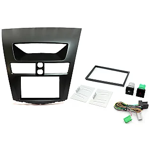 InCarTec 50-593 Mazda BT-50 Double Din Car Audio Fascia Adaptor Panel (MATT BLACK)
