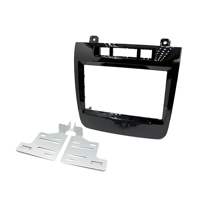 InCarTec 50-594 Volkswagen Touareg Double Din Car Fascia Adapter Panel (GLOSS BLACK)
