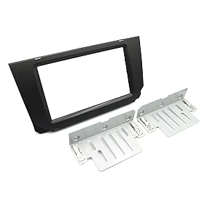 InCarTec 50-606 Seat Double Din Radio Fascia Panel (MATT BLACK)