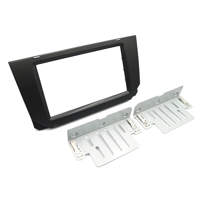 InCarTec 50-606 Seat Double Din Radio Fascia Panel (MATT BLACK)