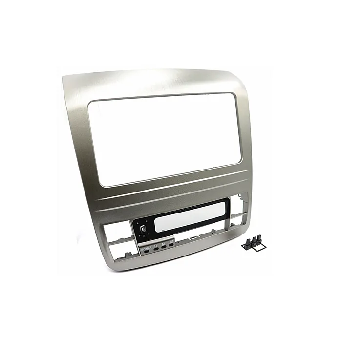 InCarTec 50-608-BR Toyota Alphard (2002-2008) Double Din Radio Fascia Panel (SILVER)