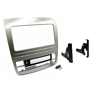 InCarTec 50-608-BR Toyota Alphard (2002-2008) Double Din Radio Fascia Panel (SILVER)