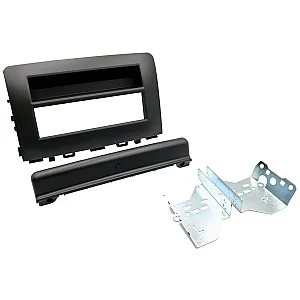 InCarTec 50-609 Kia Rio Single Din Car Stereo Facia Panel MATT BLACK