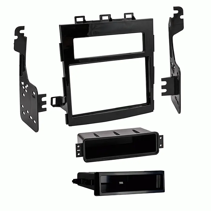 InCarTec 50-614 Subaru Double / Single Din Car Fascia Kit (GLOSS BLACK)