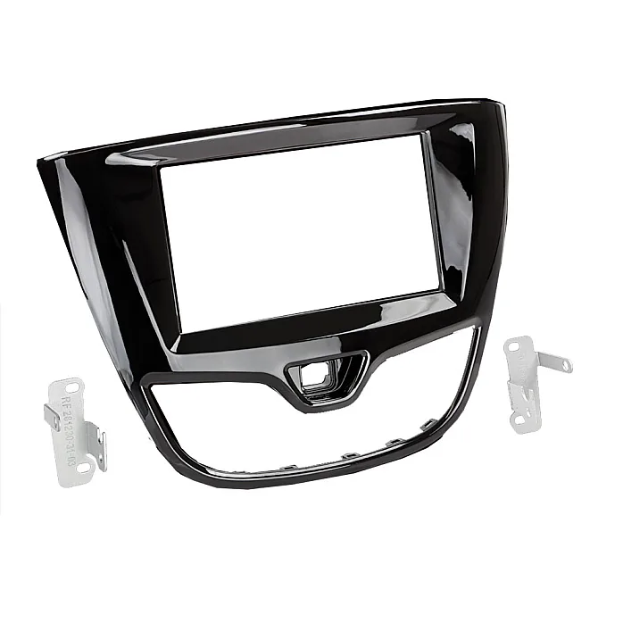 InCarTec 50-616 Vauxhall Viva Double Din Car Audio Radio Fascia Adapter (GLOSS BLACK)