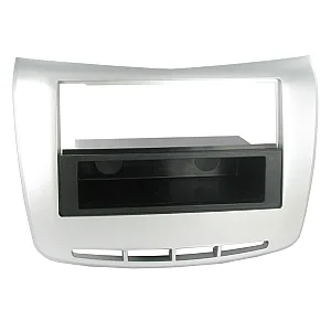 InCarTec 50-628 Lancia Delta Single / Double Din Car Facia Adaptor Panel (SILVER)