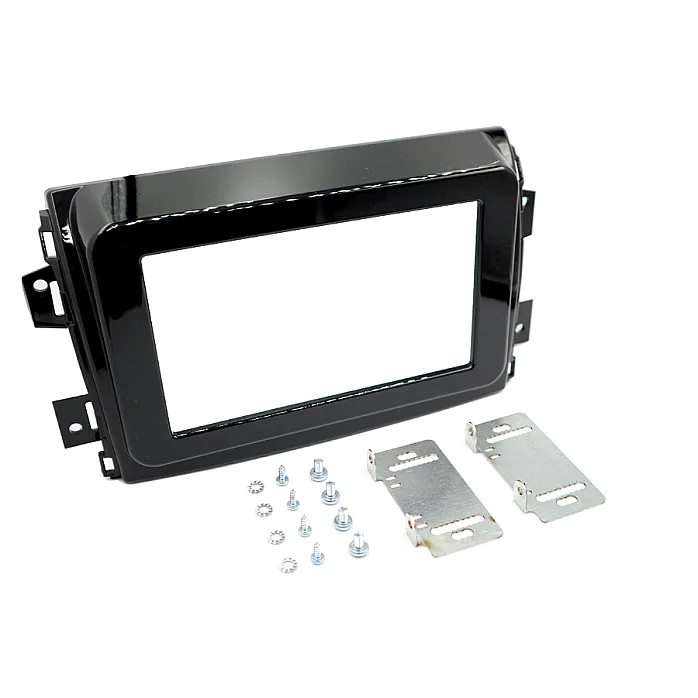 InCarTec 50-629/1 Fiat Ducato (2021 onwards) Double DIN Car Radio Fascia Adapter Panel (GLOSS BLACK)