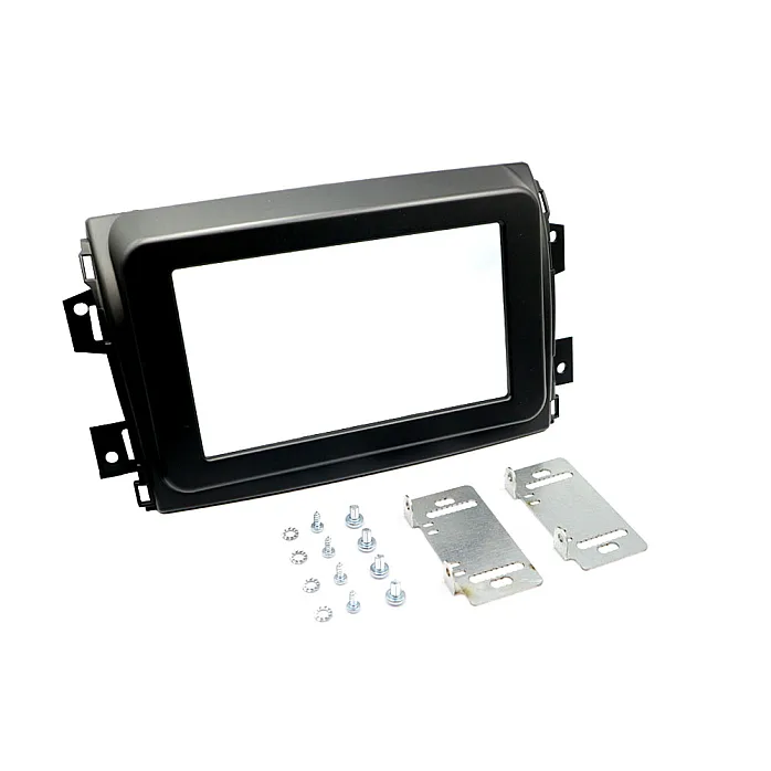 Fiat Ducato 8 Series with Matt 7" UCONNECT Double Din Fascia / Info Adapter / Antenna Kit