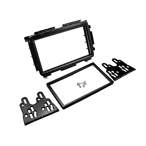 InCarTec 50-637 Honda HR-V (2013-2022) Double Din Car Audio Fascia Adaptor Panel (GLOSS BLACK)