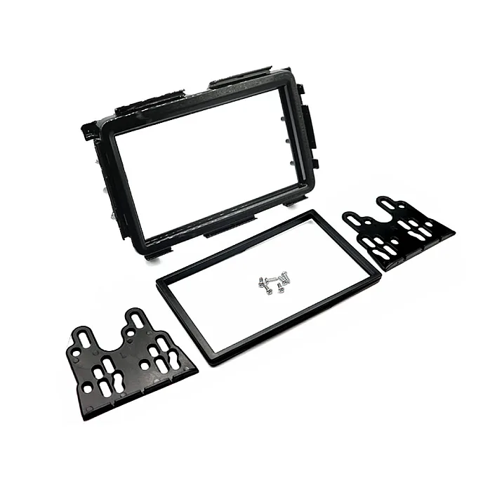 InCarTec 50-637 Honda HR-V (2013-2022) Double Din Car Audio Fascia Adapter Panel (GLOSS BLACK)
