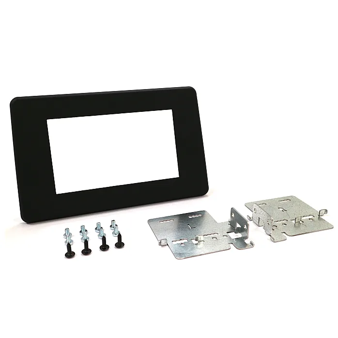CT23RT23 Renault Master 2021> Black Double Din Stereo Fascia Panel Adaptor