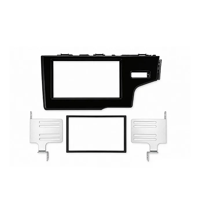 InCarTec 50-646 Honda Jazz, Fit (2015–2020) Double Din Fascia Adaptor Panel (GLOSS BLACK)