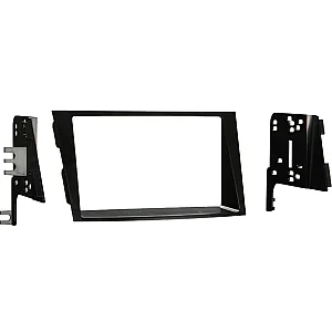 InCarTec 50-784 Subaru Legacy, Outback (WITHOUT NAV) Double Din Car Audio Fascia (MATT BLACK)