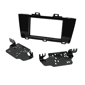 Subaru Legacy, Outback Double Din Car Radio Fascia Adaptor Panel (GLOSS BLACK)