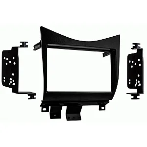 InCarTec 50-649 Acura Double Din Car Audio Fascia Adaptor Panel (MATT BLACK)