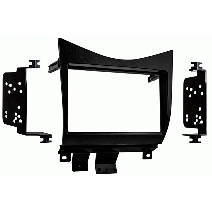 InCarTec 50-649 Acura Double Din Car Audio Fascia Adapter Panel (MATT BLACK)